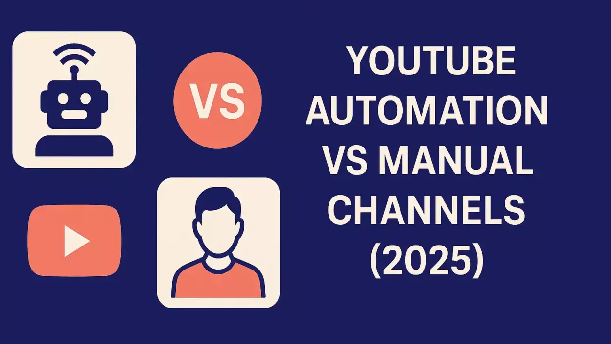 youtube automation vs manual channels